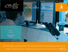 Tablet Screenshot of neuroservice.com